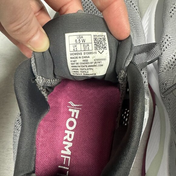 Saucony Women's Guide 15 (Alloy/Quartz) 6.5 WIDE - Picture 5 of 7